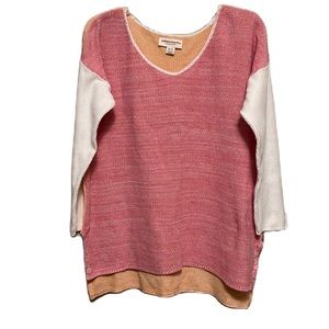 Women’s COTTON COUNTRY By Parkhurst, kimono Sleeves, Scoop Neck, Top, Multi, Med